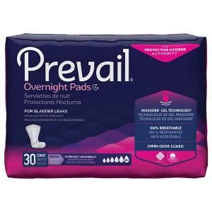 Prevail Bladder Control Pads - Overnight Absorbency